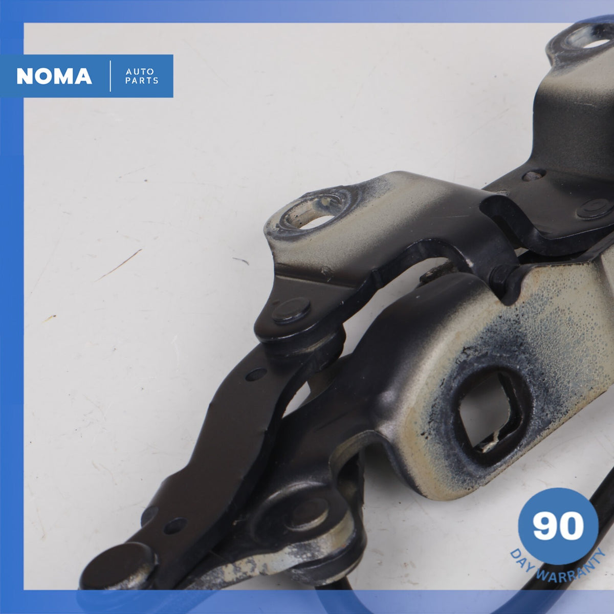 06-13 BMW E90 330i 328i Left & Right Side Hood Bonnet Hinge Set of 2 OEM - photo 13