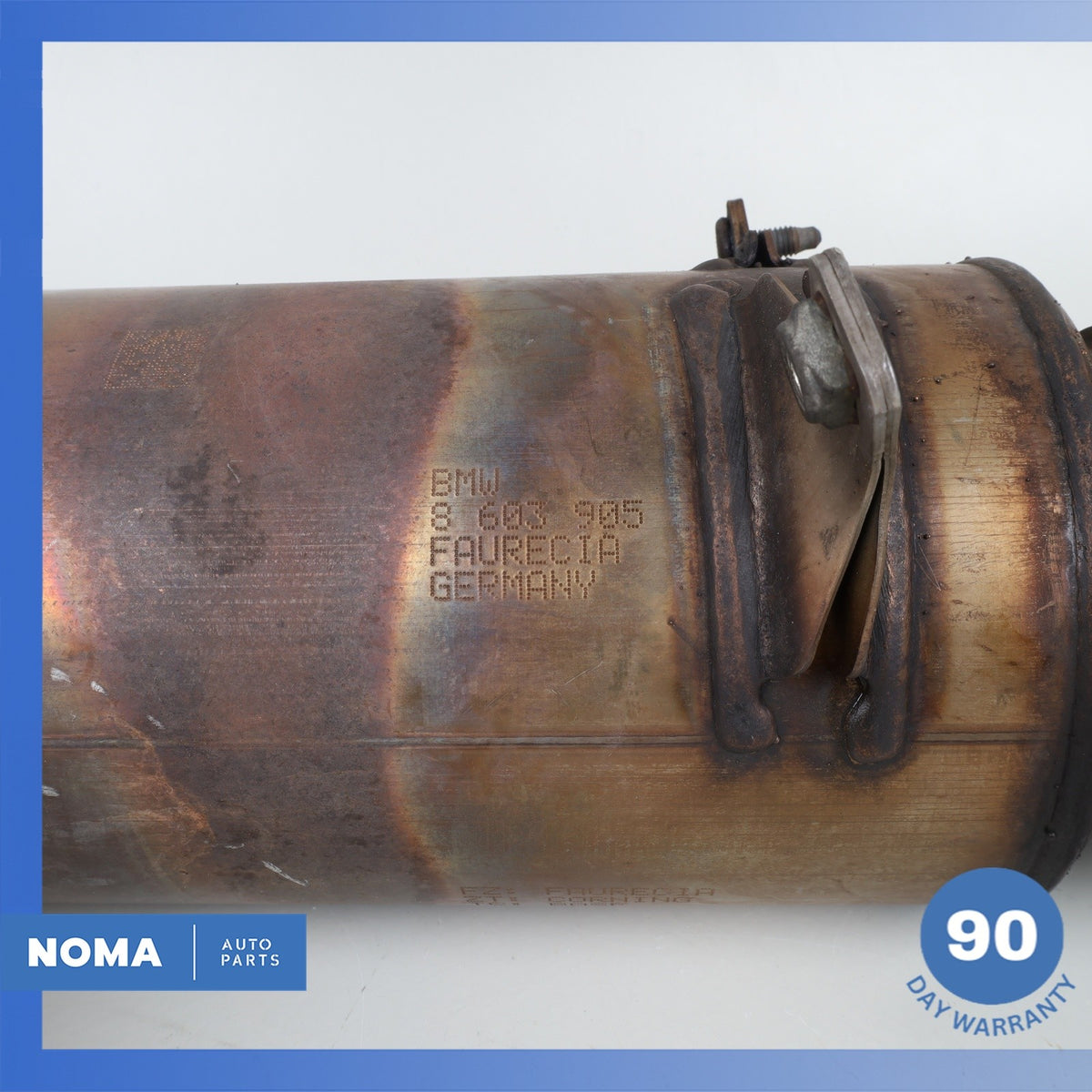 14-19 BMW F15 X5 X6 35i 535i 640i N55 3.0L Exhaust Downpipe 8603905 OEM - photo 7