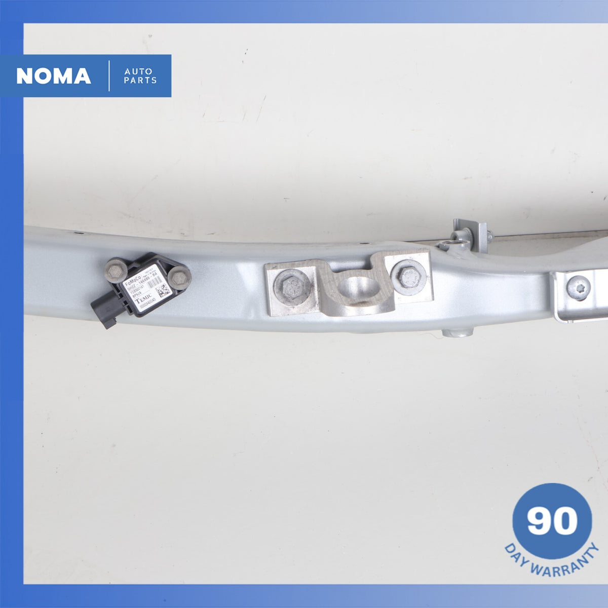 07-15 Jaguar X150 XK XKR Front Crossmember Upper Tie Brace Bar Liquid Silver OEM - photo 4