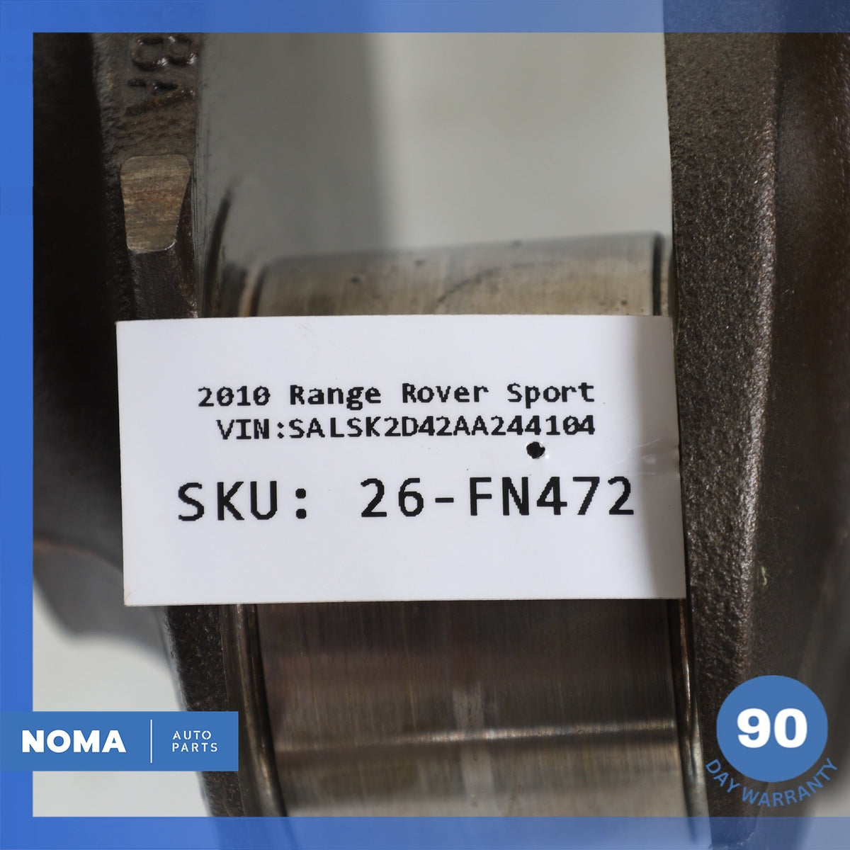 10-19 Range Rover Sport L320 L405 5.0L V8 Engine Motor Crankshaft 9H436011AB OEM - photo 15