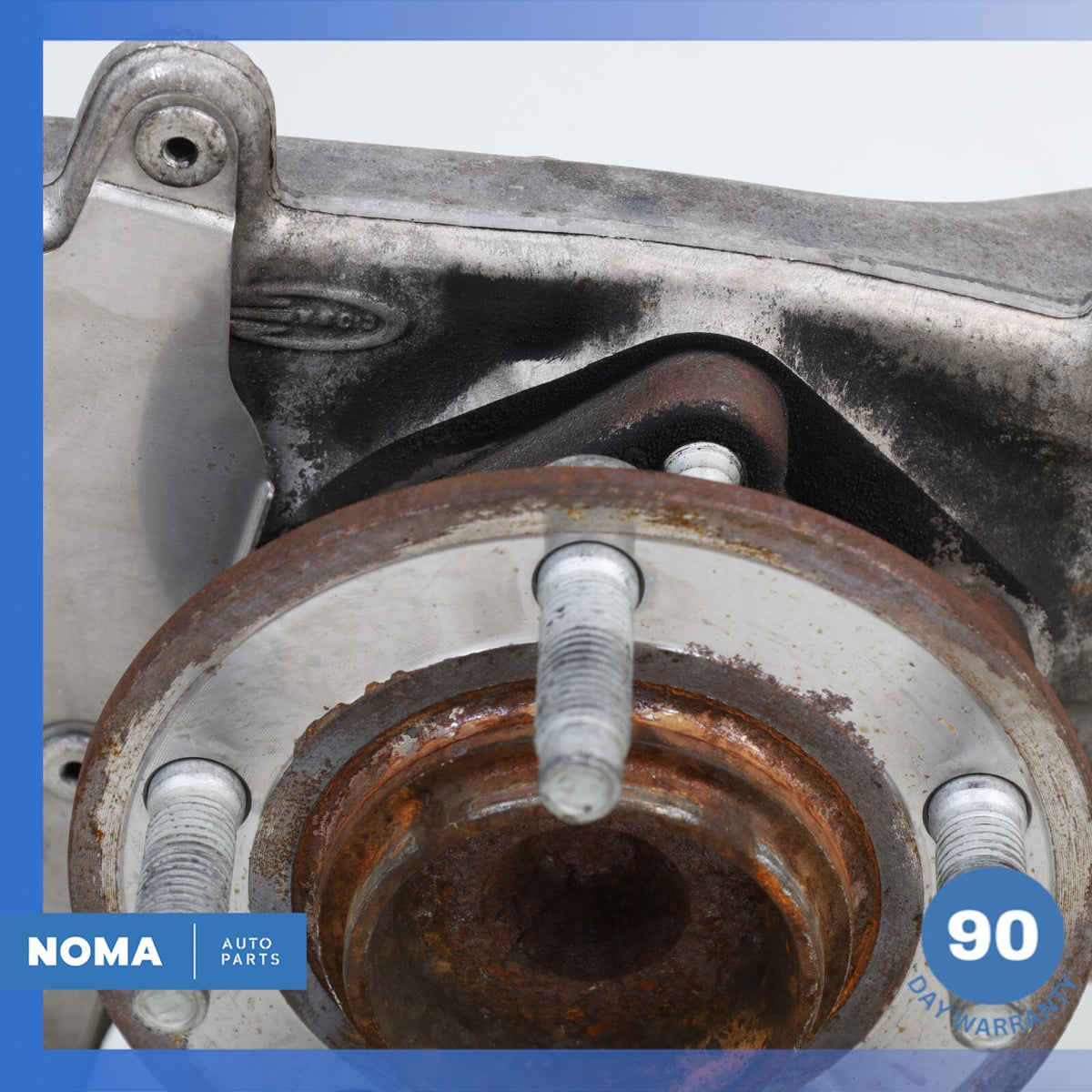 10-19 Jaguar X351 XJ XJR Front Left Driver Side Spindle Knuckle Hub OEM - photo 5