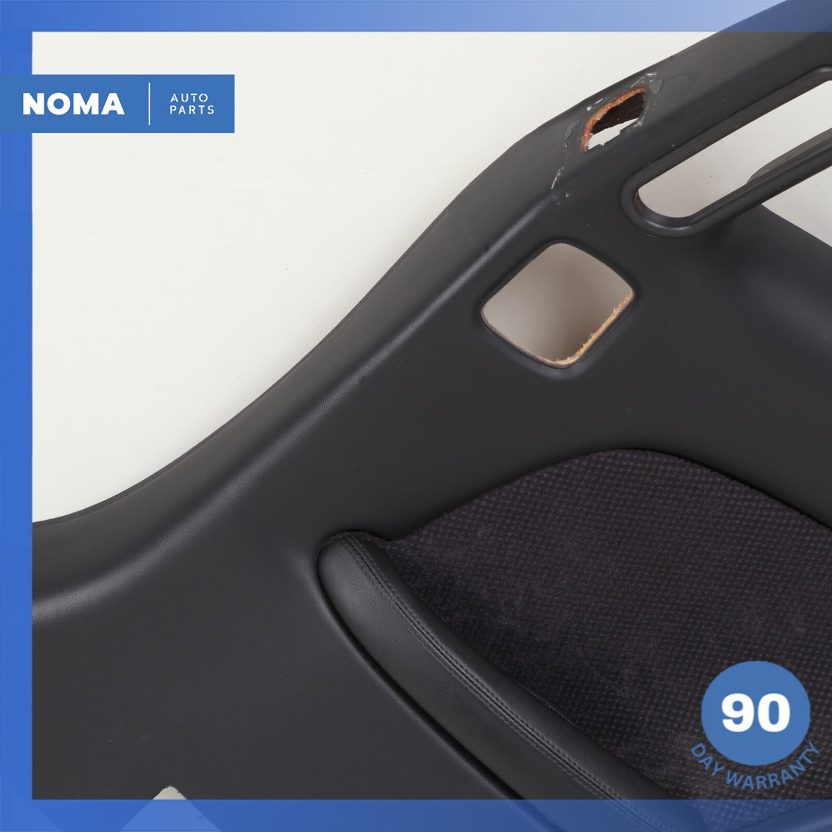 01-02 Jaguar X100 XK8 XKR Coupe Rear Right Quarter Panel Trim Cover Black OEM - photo 5