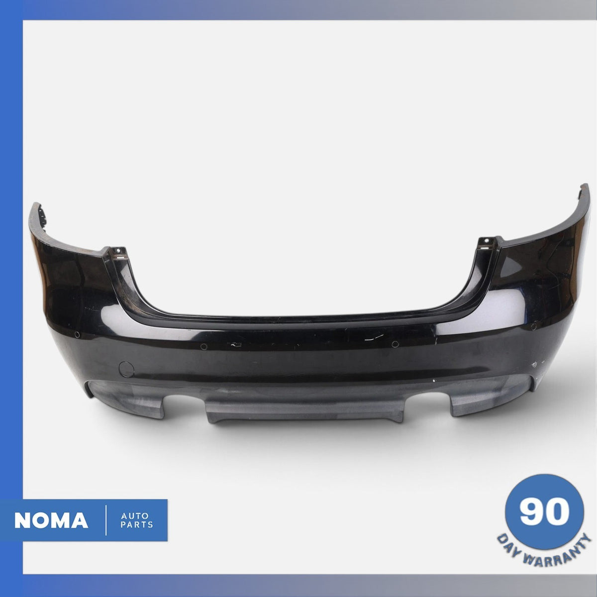 16-20 Jaguar X260 XF Base Rear Bumper Cover Panel Black T2H4208 OEM - photo 1