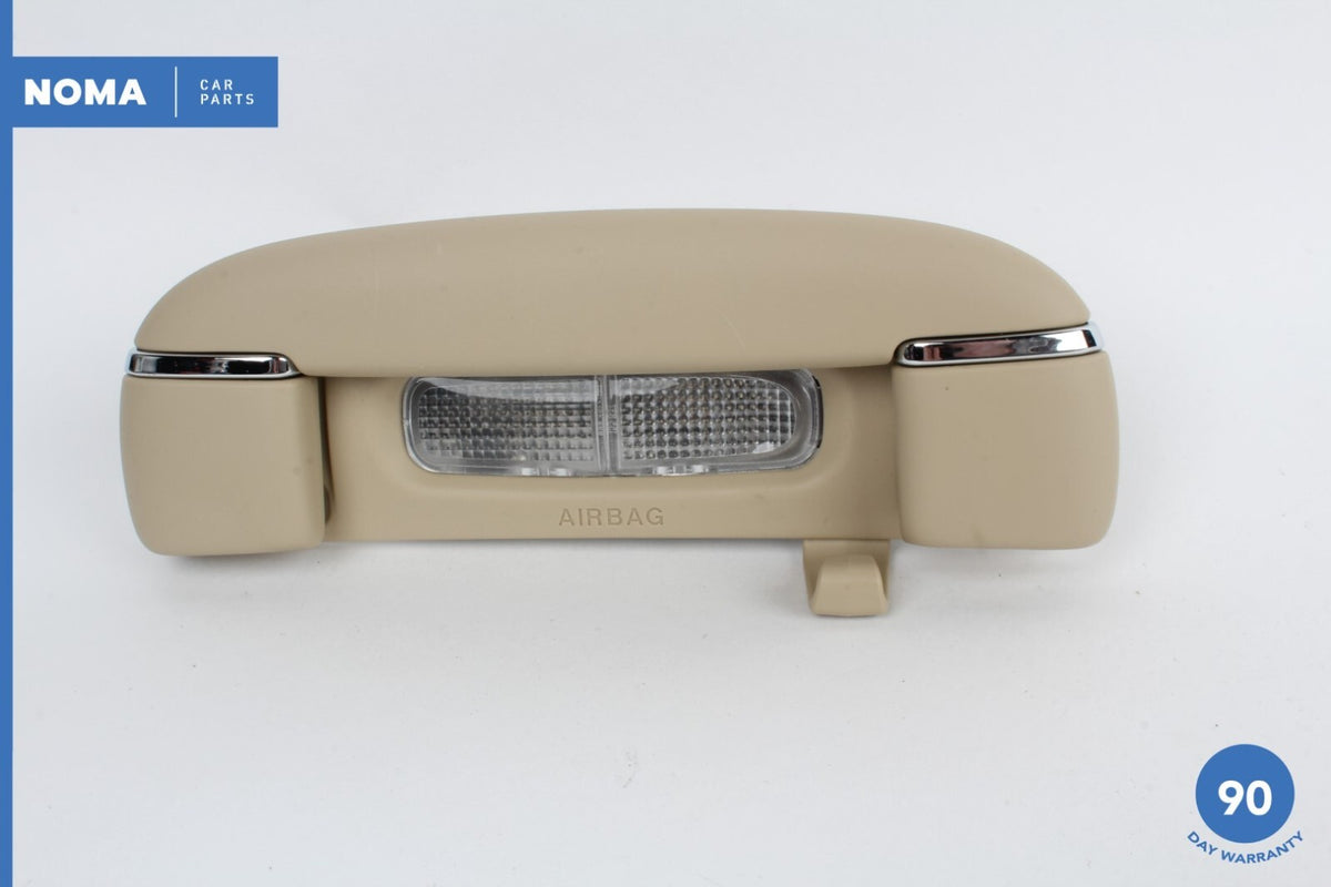 04-09 Jaguar XJ8 VDP X350 X358 Rear Left Side Roof Grab Handle w/ Lamp SEL OEM - photo 1