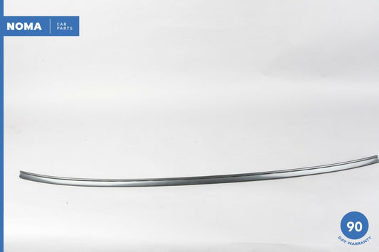 04-10 BMW 535xi E60 Sedan Right Passenger Side Outer Roof Rail Molding Gray OEM - photo 1