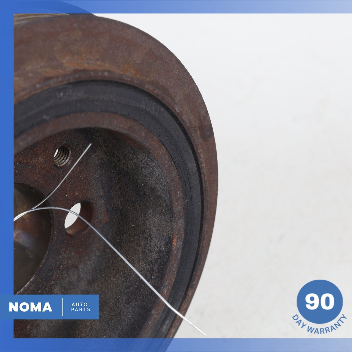 03-10 Jaguar X358 XJ8 4.2L NA Harmonic Balancer Crankshaft Pulley 2W936316DD OEM - photo 3