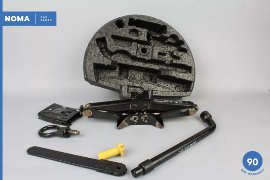 97-06 Jaguar X100 XKR XK8 Emergency Spare Tire Tool Kit w/ Case MJA6360AB OEM - photo 1