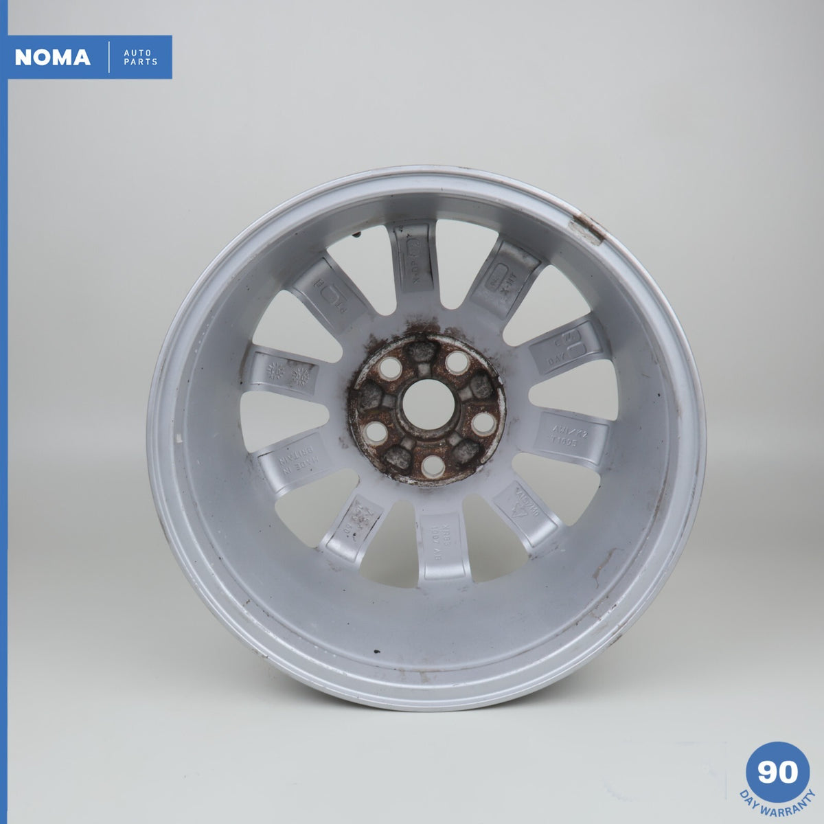 01-05 Jaguar S-Type X200 7.5Jx16 16" Spirit 10 Spoke Alloy Road Wheel Rim OEM - photo 10