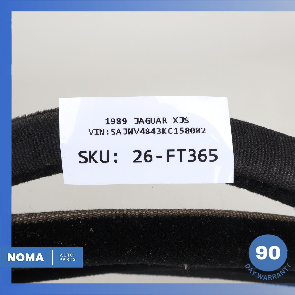 89-96 Jaguar XJS Convertible Left & Right Body Weatherstrip Seal Set OEM - photo 14