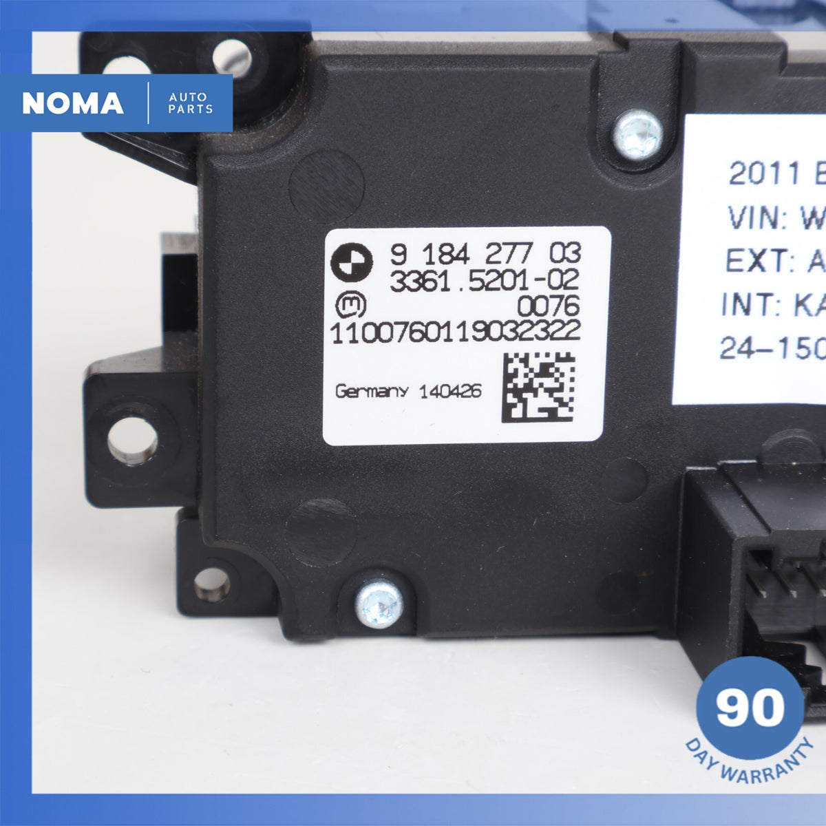 09-16 BMW E89 Z4 Left Dashboard Headlight Switch 61319184277 OEM - photo 7