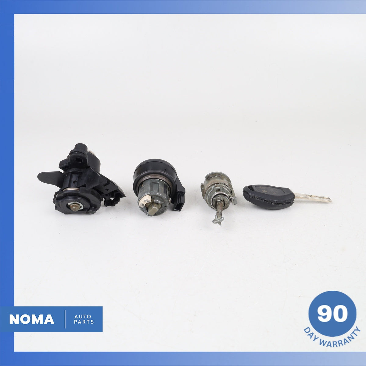 03-08 BMW E85 Z4 Trunk Ignition Safety Lock Barrel Set / Key 32307197330 OEM - photo 7