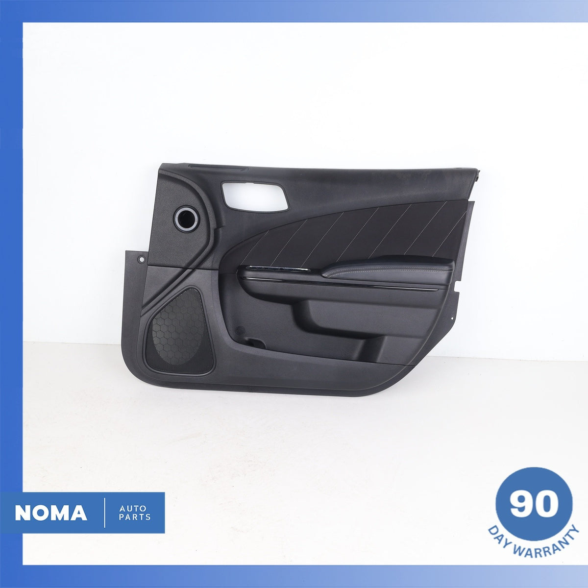 20-23 Dodge LD Charger Front Right Side Interior Door Panel Trim Black OEM 74k - photo 1