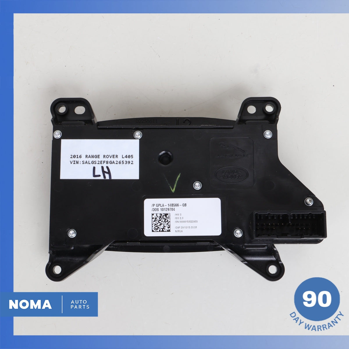 Range Rover L405 Front Left Side Seat Control Adjustment Switch OEM - photo 8