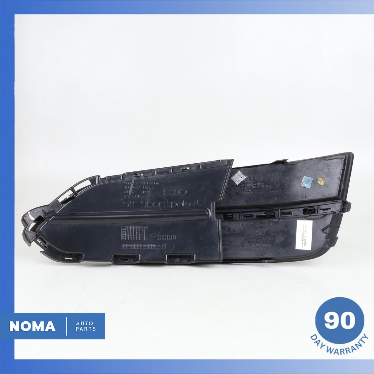 17-18 Audi D4 A8 Front Right Fog Lamp Light Grille Grile Cover 4H0807680AF OEM - photo 6