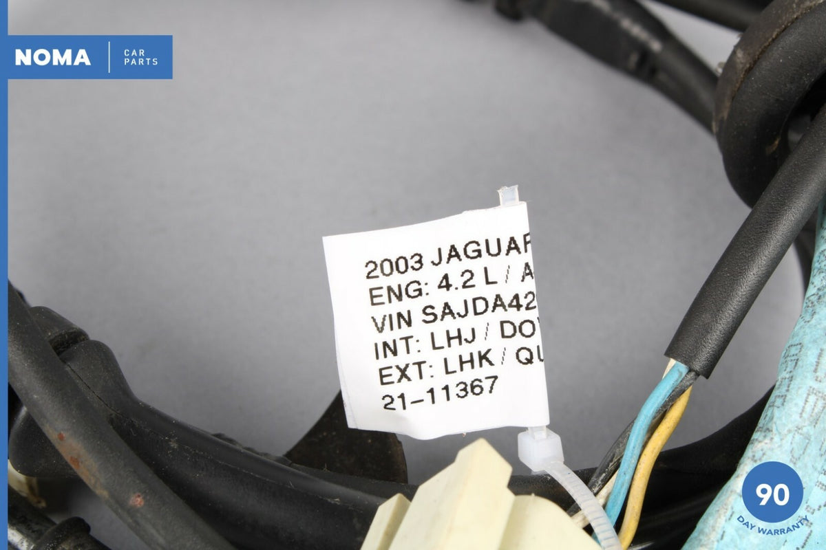 03-06 Jaguar XK8 X100 Rear Back ABS Wheel Speed Sensor Harness LJG3410DC OEM - photo 10