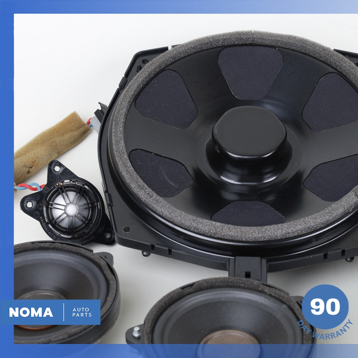13-22 LR Range Rover Sport L494 Front & Rear Premium Audio 1200W Speaker Set OEM - photo 11