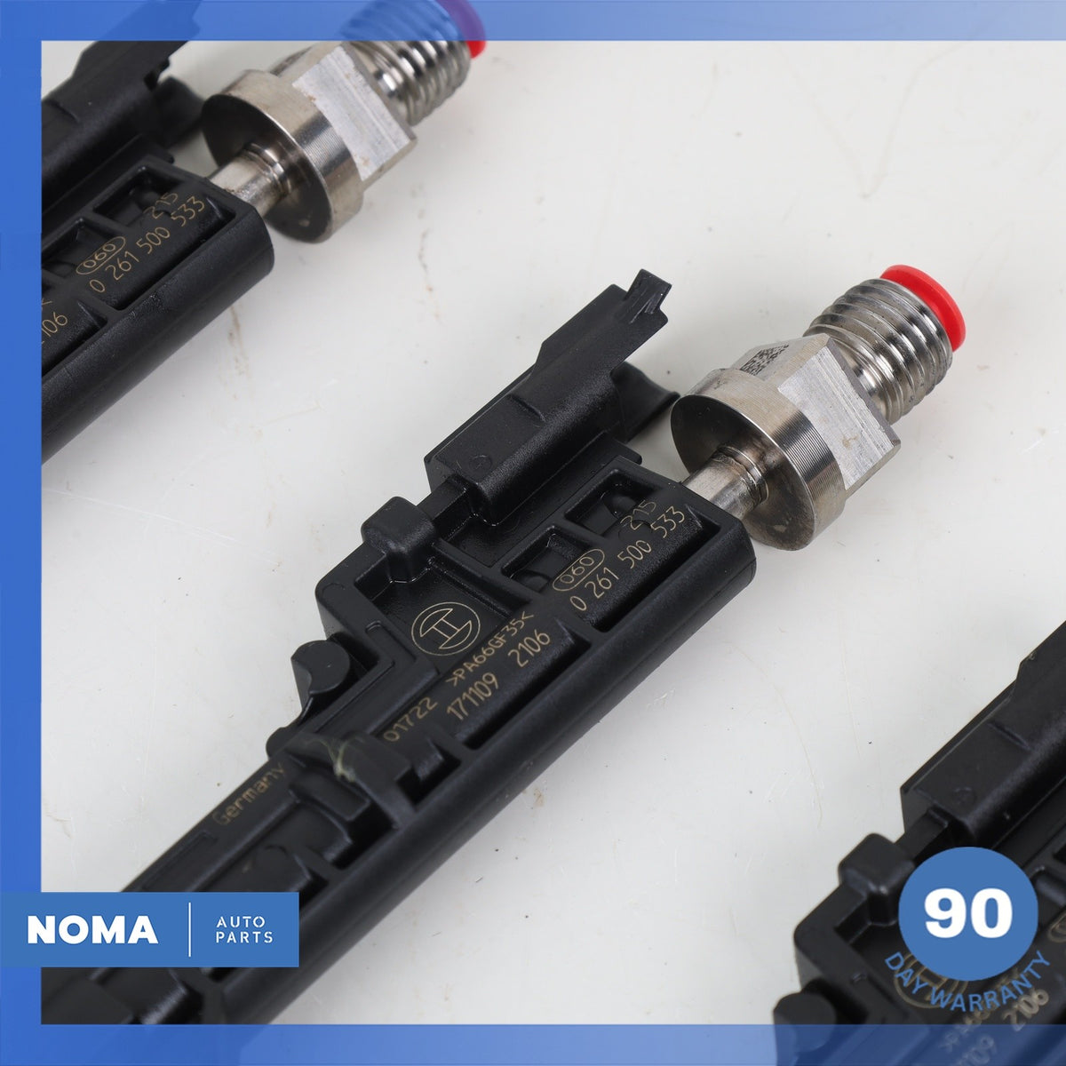 13-21 BMW F15 X5 435i M4 535i S55 N55 3.0L Engine Fuel Injector Set of 6 OEM - photo 16