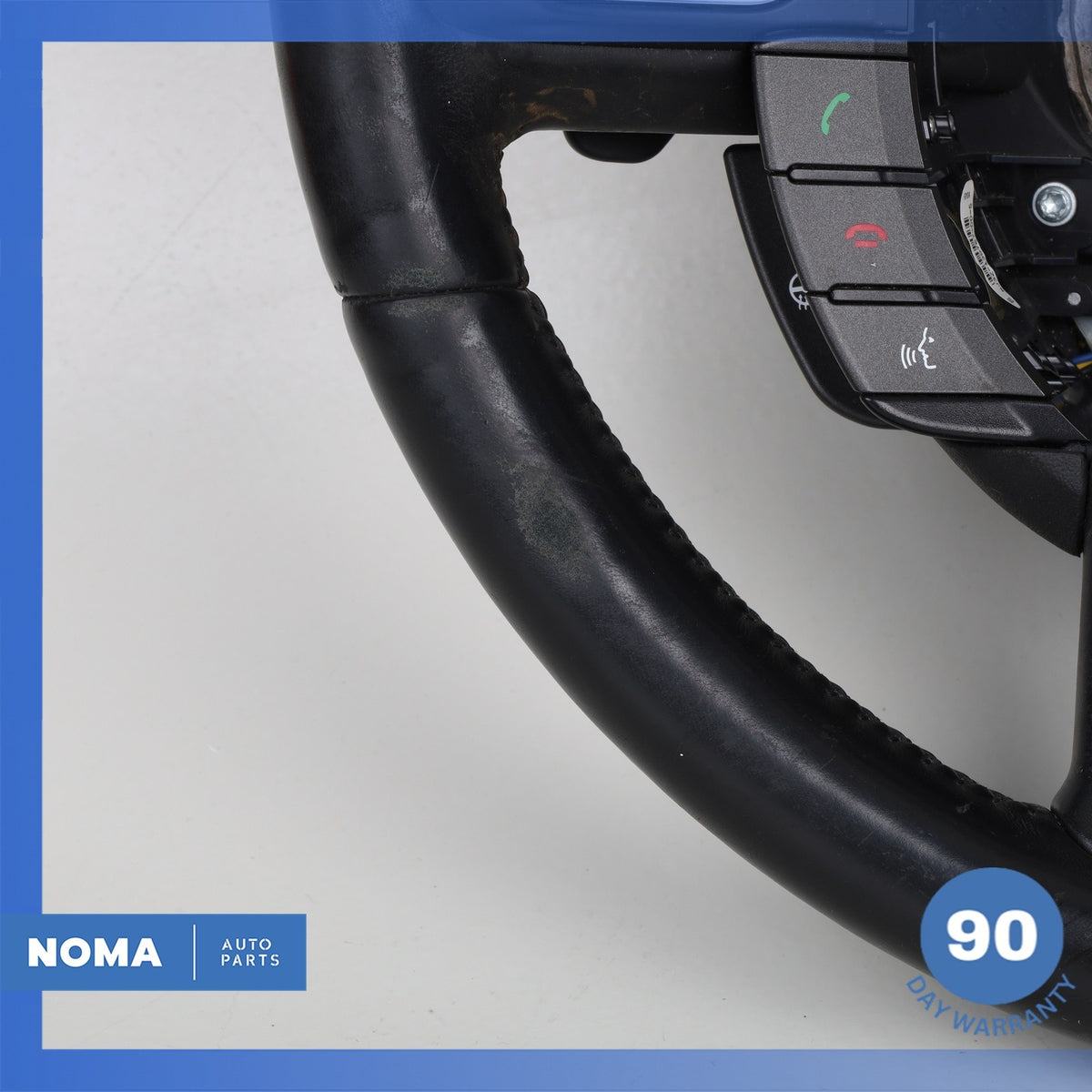 12-19 Land Rover Range Rover Evoque L538 Steering Wheel Black OEM - photo 9