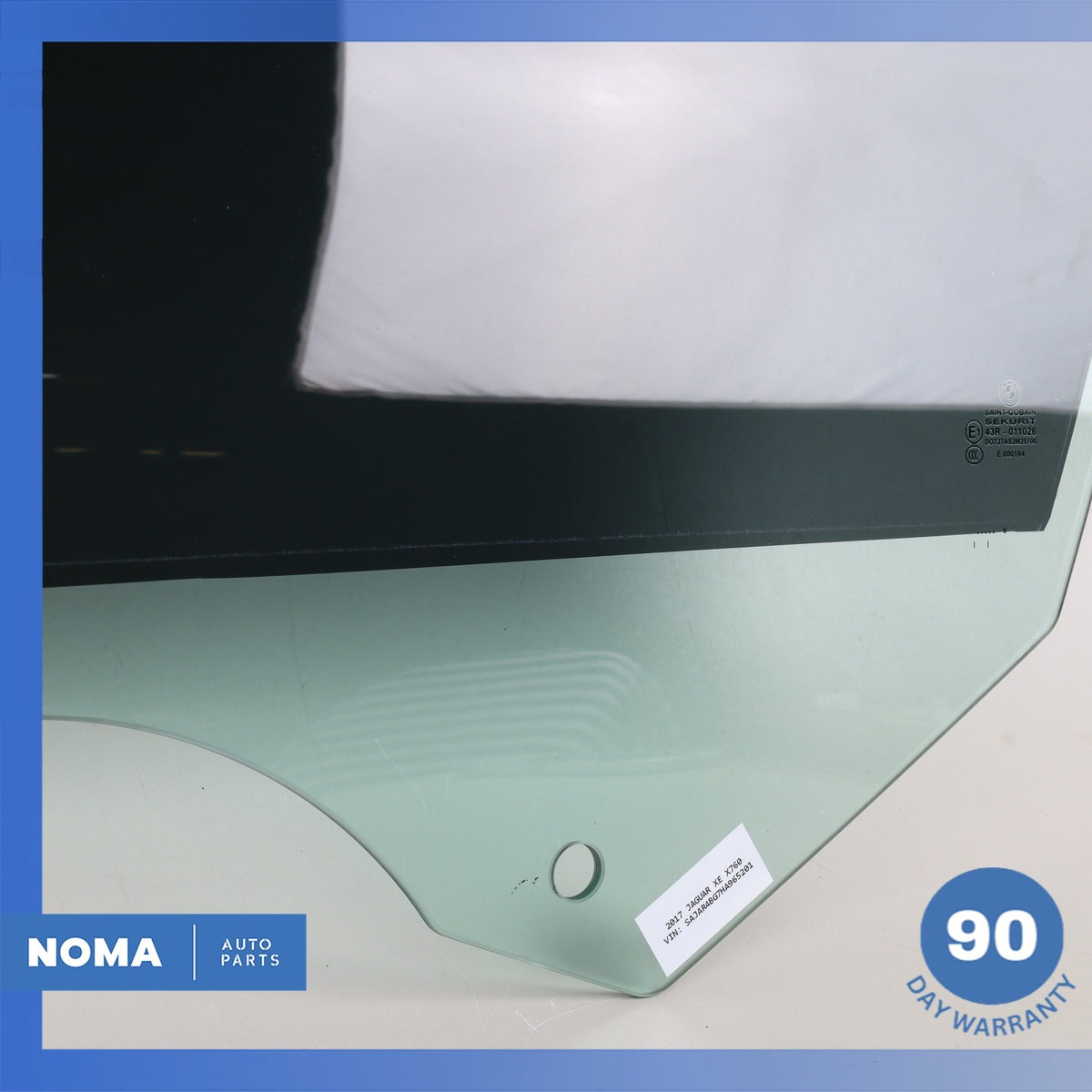 16-22 BMW G12 740i 750Li Front Left Side Door Window Glass 51337337981 OEM - photo 5