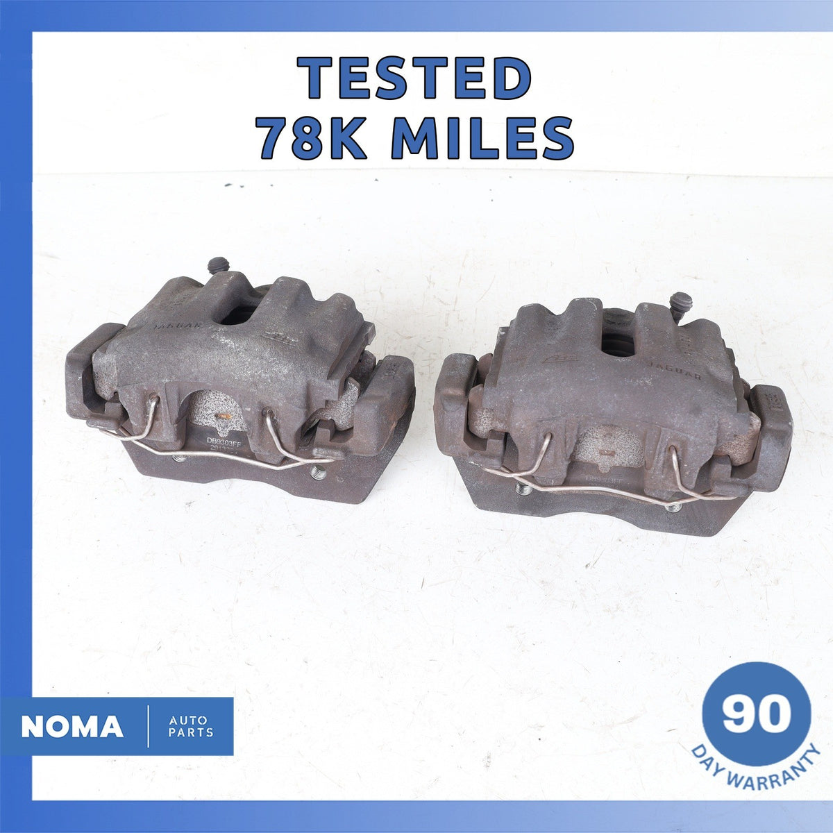99-06 Jaguar X100 XK8 Front Right & Left Side Brake Caliper Set of 2 OEM 78k - photo 1