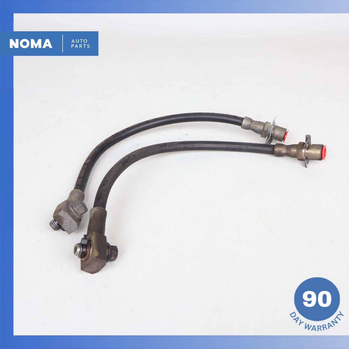 2004 Jaguar X100 XK8 Rear Right & Left Side Hydraulic Brake Hose Line Set OEM - photo 1
