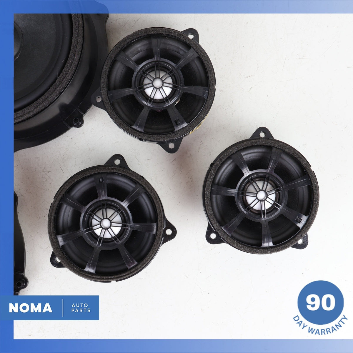 17-21 Jaguar X760 XE Front & Rear Premium Audio 1200W Speaker Set OEM 61k - photo 4