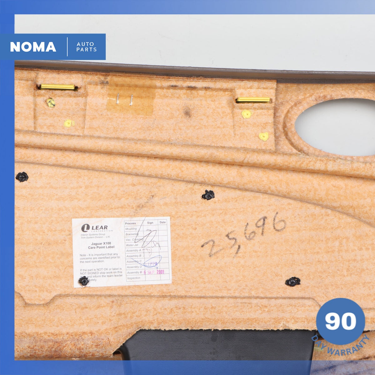 97-06 Jaguar X100 XKR XK8 Front Right Passenger Door Panel Cover Trim Beige OEM - photo 12