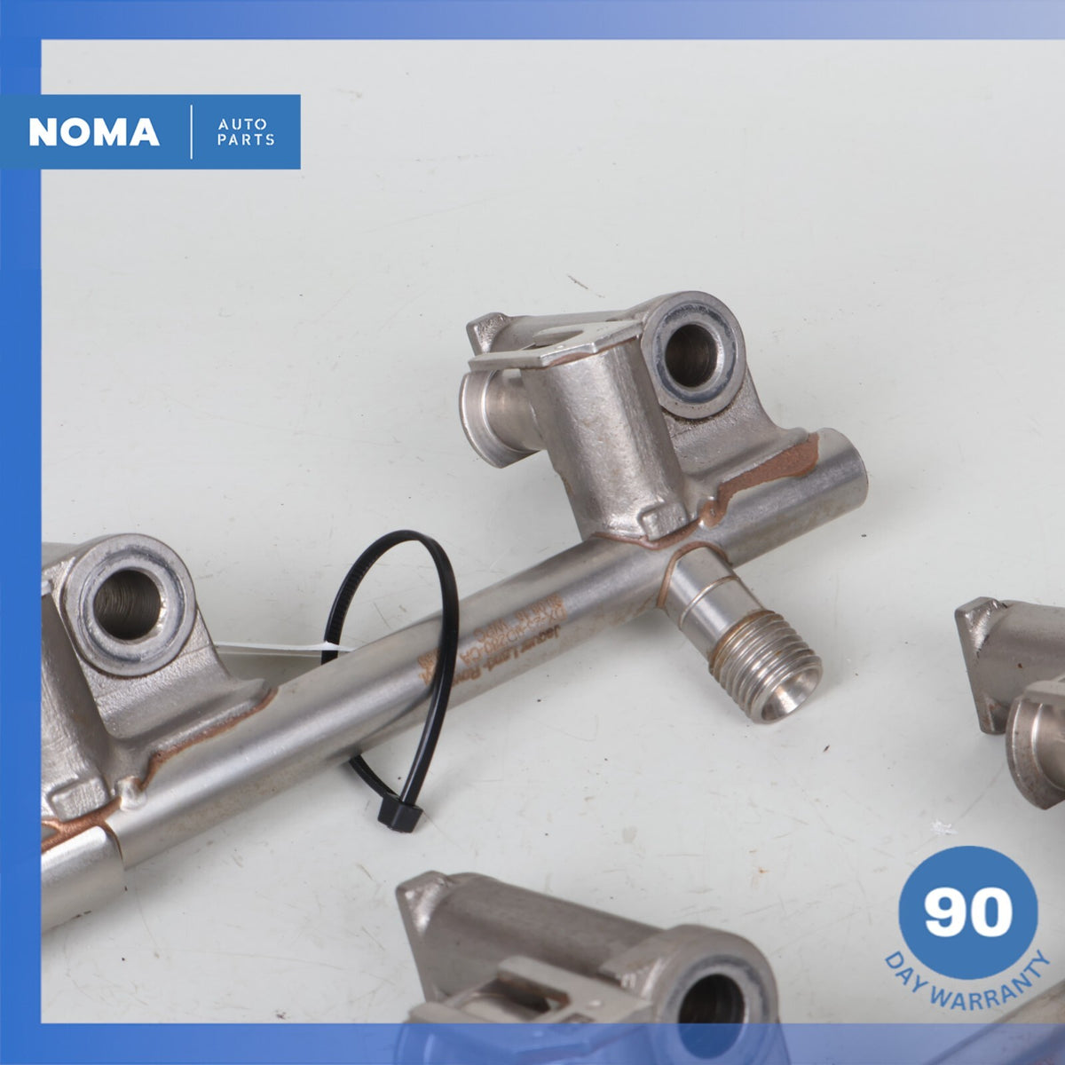 13-21 Jaguar X260 XF F-Type LR4 3.0 AJ126S Engine Fuel Injection Rail Set OEM - photo 13