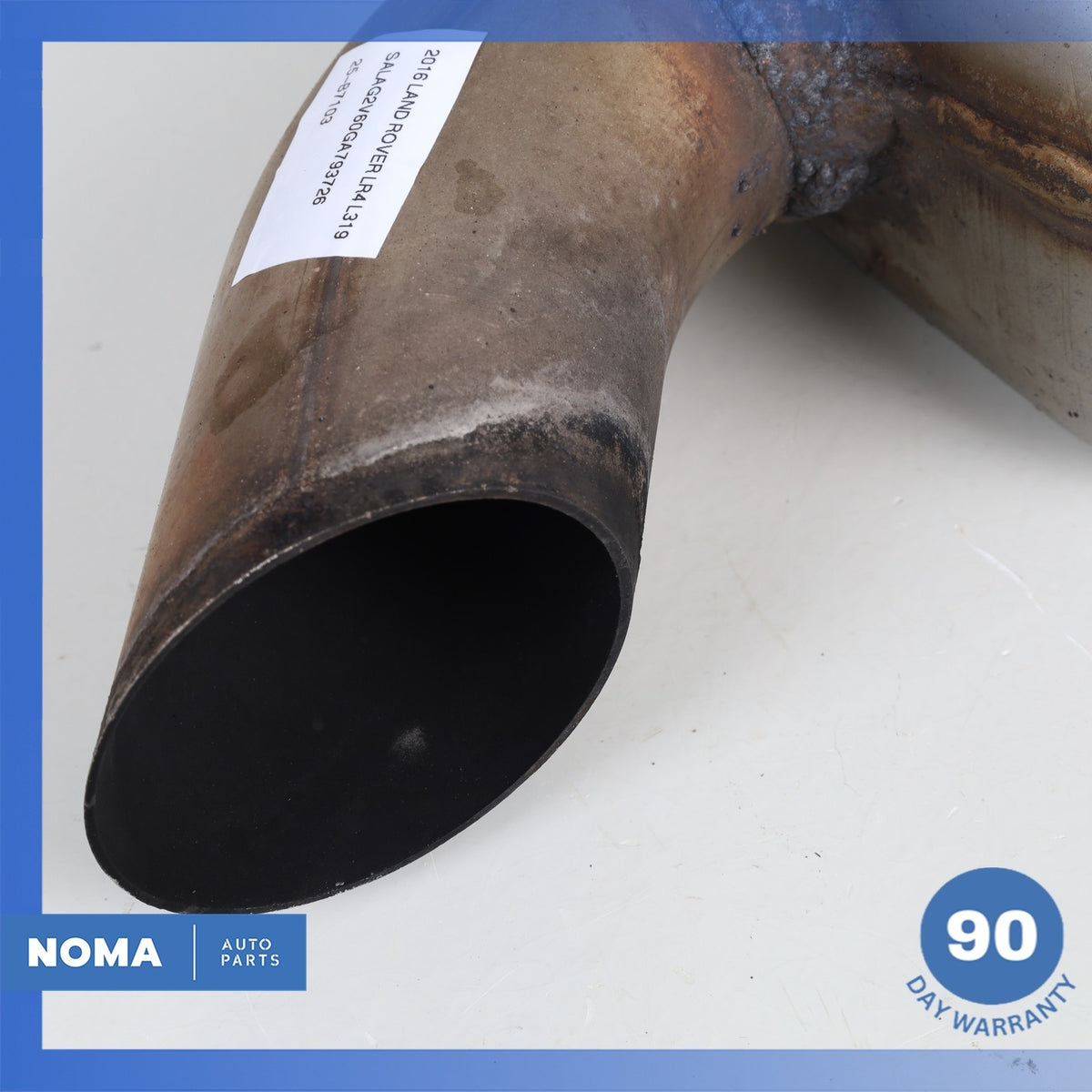 14-16 Land Rover L319 LR4 3.0L Rear Right Side Exhaust Silencer Muffler OEM - photo 5