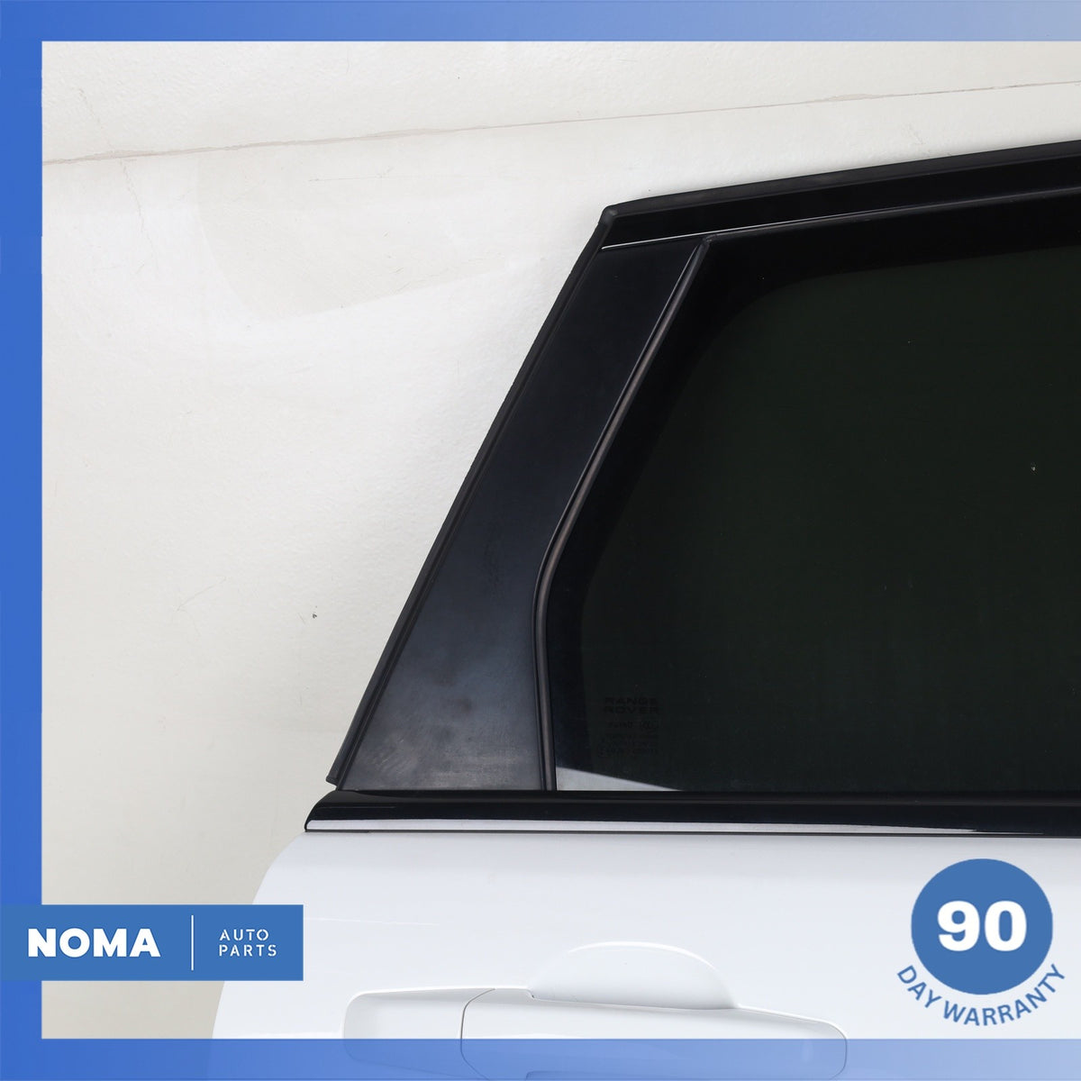 12-19 LR Range Rover Evoque L538 4DR Rear Right Side Door Panel Shell White OEM - photo 3