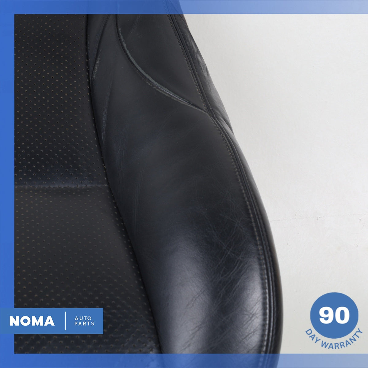 10-15 Jaguar X351 XJ XJR Front Left Seat Cushion Cover Black OEM - photo 4