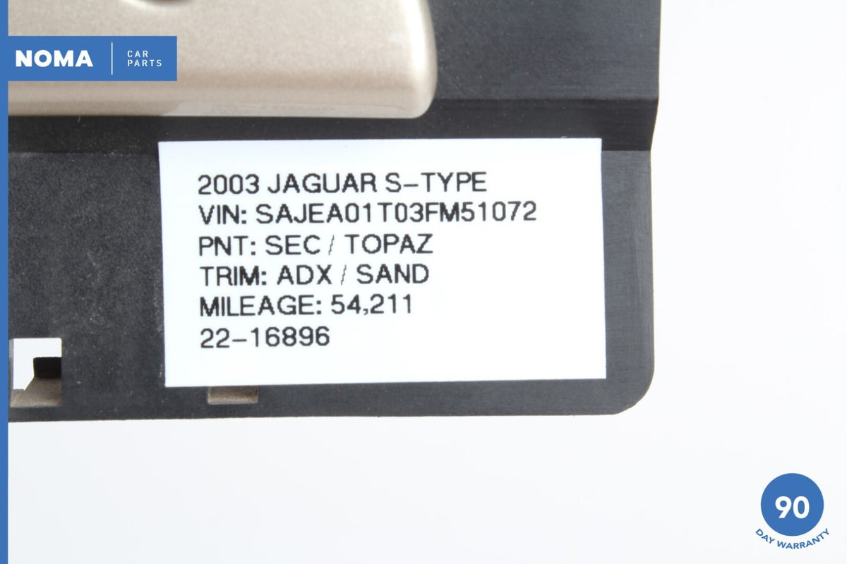 00-05 Jaguar S-Type X204 Front Left Driver Side Exterior Door Handle SEC OEM - photo 12