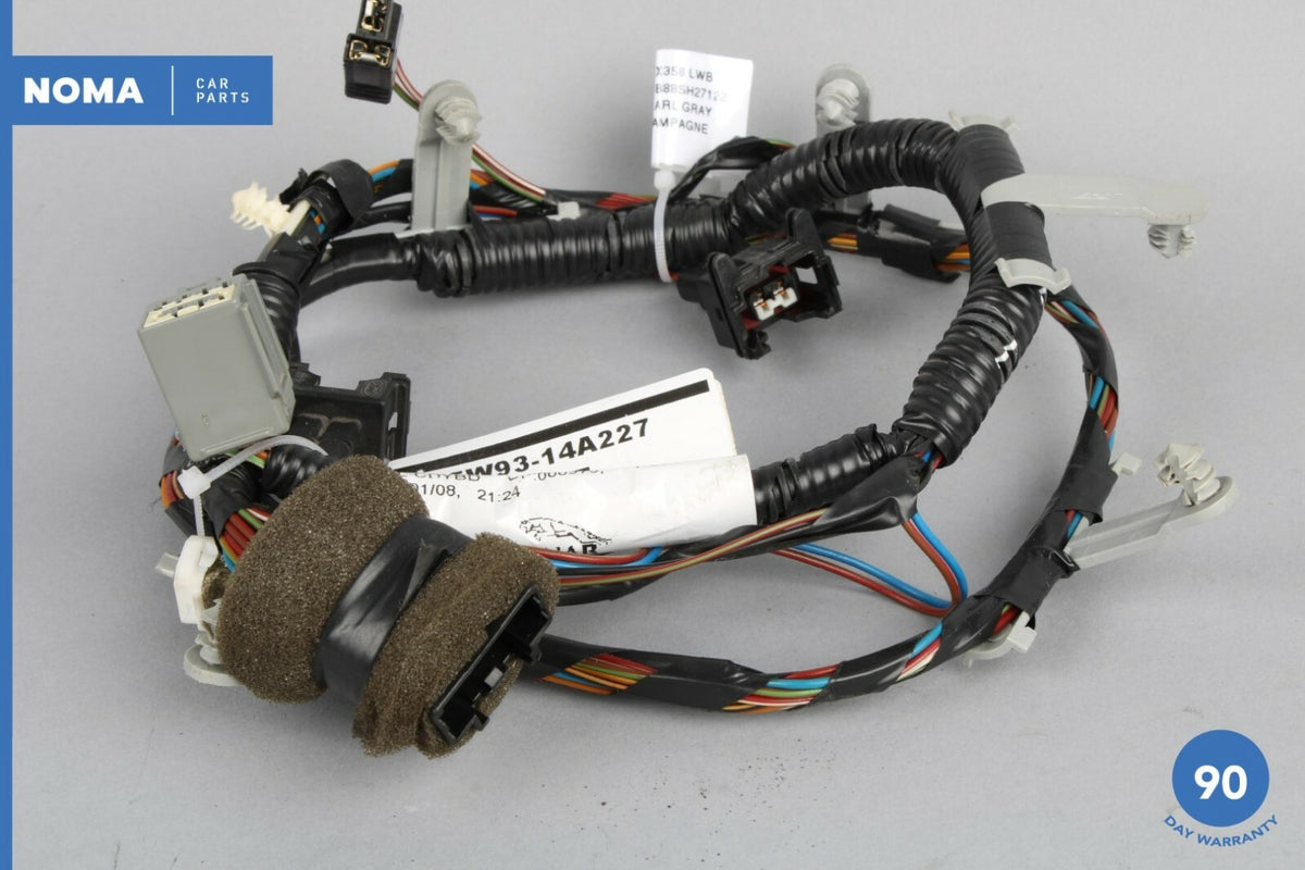 08-09 Jaguar X350 X358 XJ8 Rear Left Trunk Lid Wire Harness 5W9314A227SAE OEM - photo 3