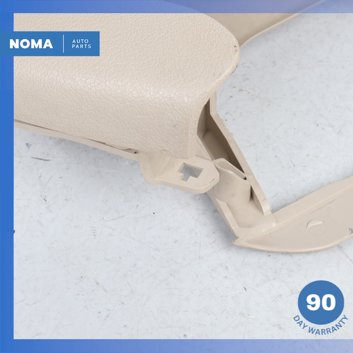2007 Jaguar X350 XJ8 XJR VDP Front Left Side Seat Outer Trim Cover Beige OEM - photo 10