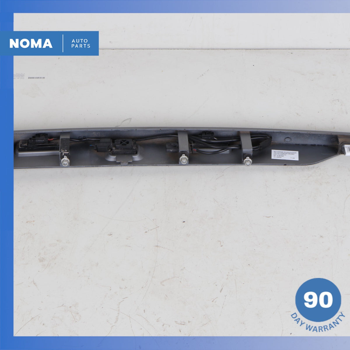12-15 Range Rover Evoque L538 Rear Trunk Bezel License Plate Light Lamp Trim OEM - photo 15