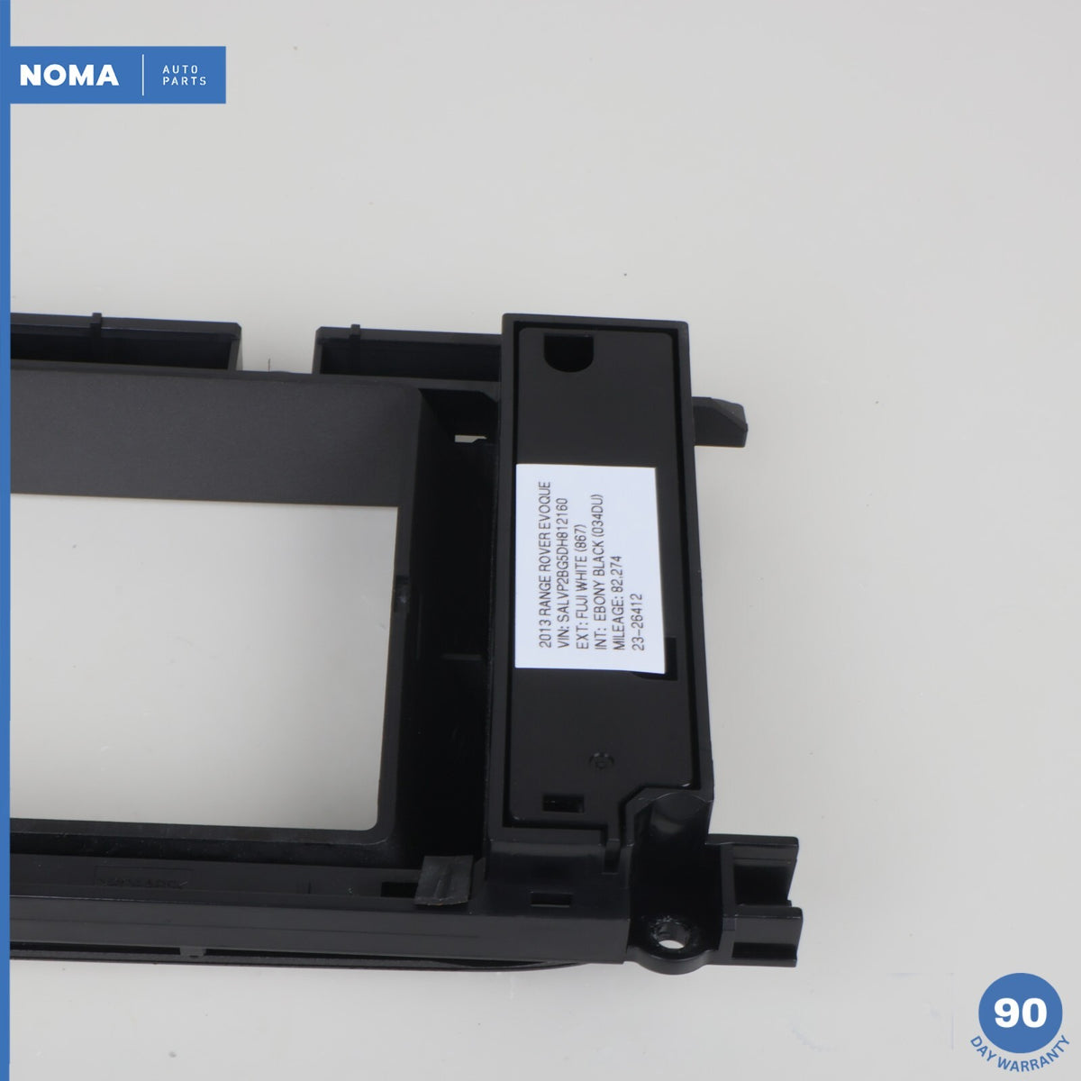 12-13 Range Rover Evoque L538 Front Display Screen Surround Bezel w/ Switch OEM - photo 6