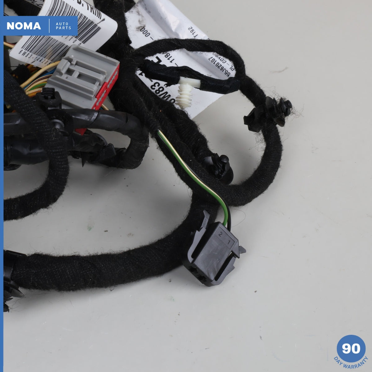 2007 Jaguar XK XKR X150 Front Right Passenger Side Door Wire Wiring Harness OEM - photo 6