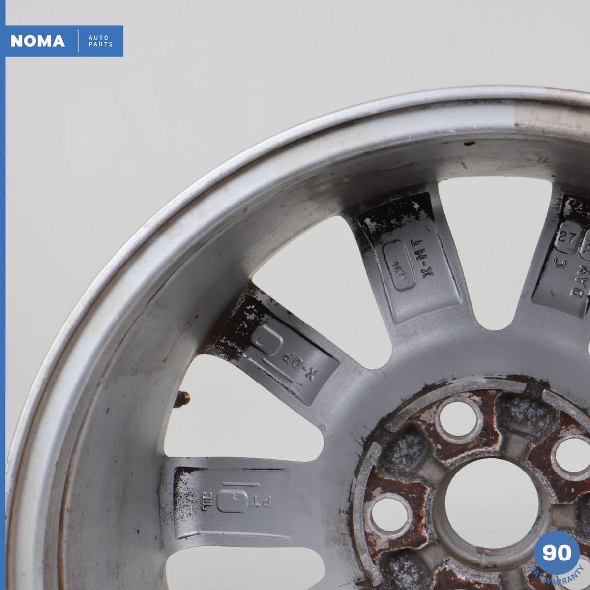 01-05 Jaguar S-Type X200 7.5Jx16 16" Spirit 10 Spoke Alloy Road Wheel Rim OEM - photo 11