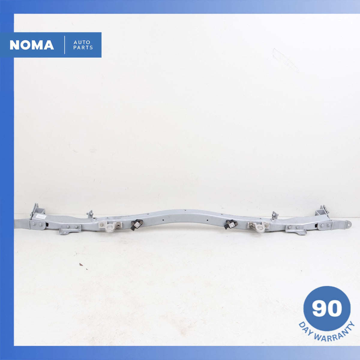 07-15 Jaguar X150 XK XKR Front Crossmember Upper Tie Brace Bar Liquid Silver OEM - photo 1
