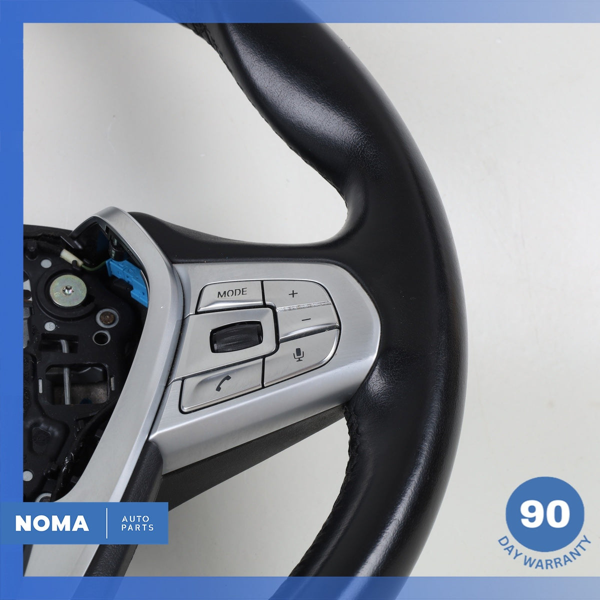 16-22 BMW G12 740i 840i 540i Sport Steering Wheel Black 32306871732 OEM 76k - photo 4