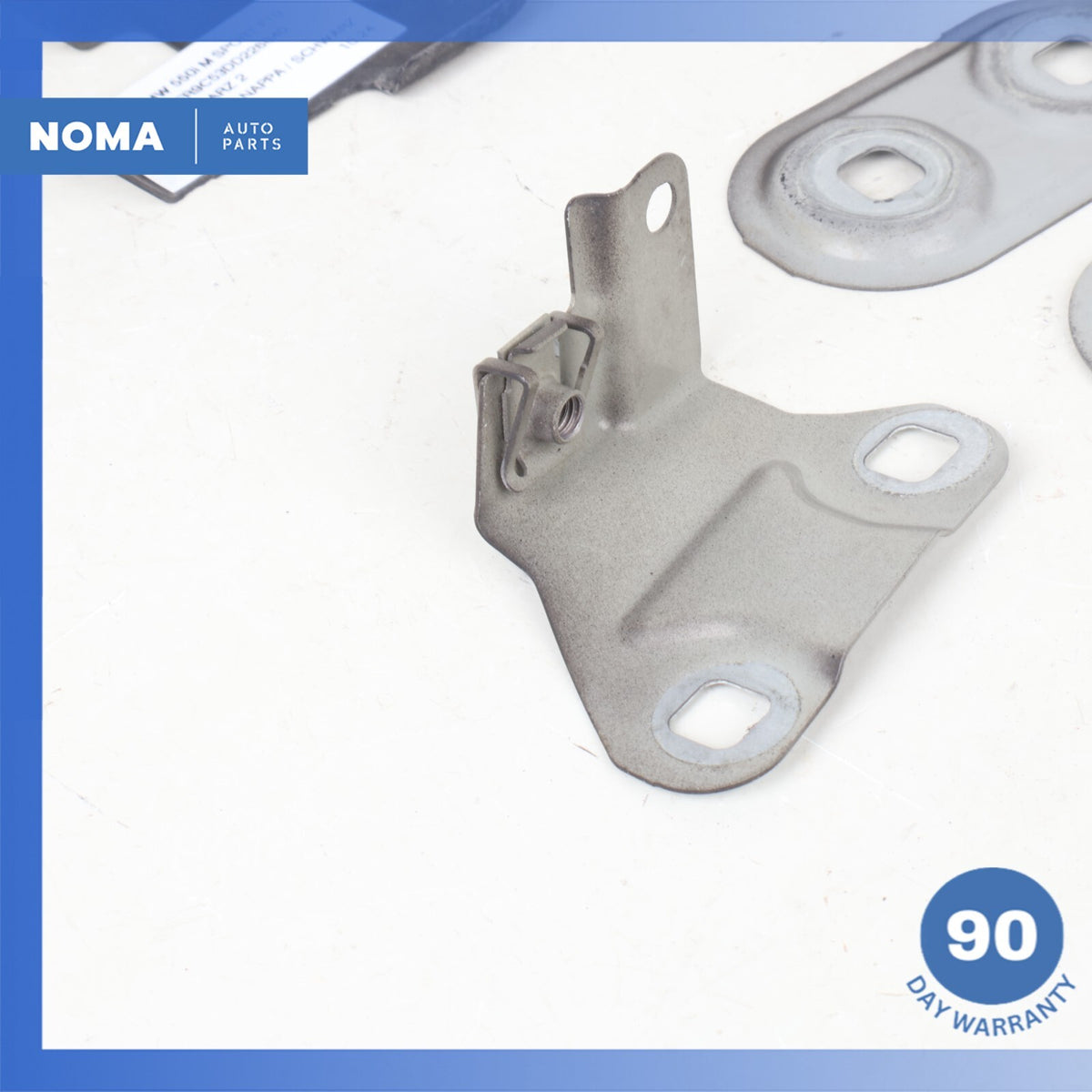 2013 BMW F10 550i Left Driver Side Fender Mount Bracket Set of 4 Black OEM - photo 7