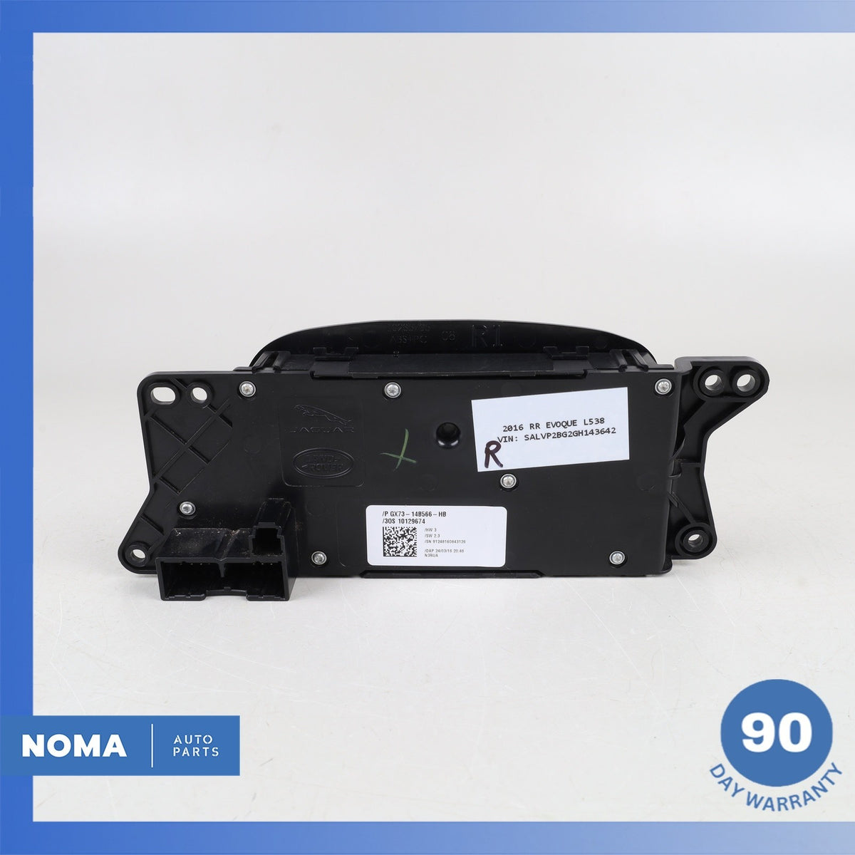 Range Rover Evoque L538 Front Right Side Seat Memory Switch OEM - photo 6