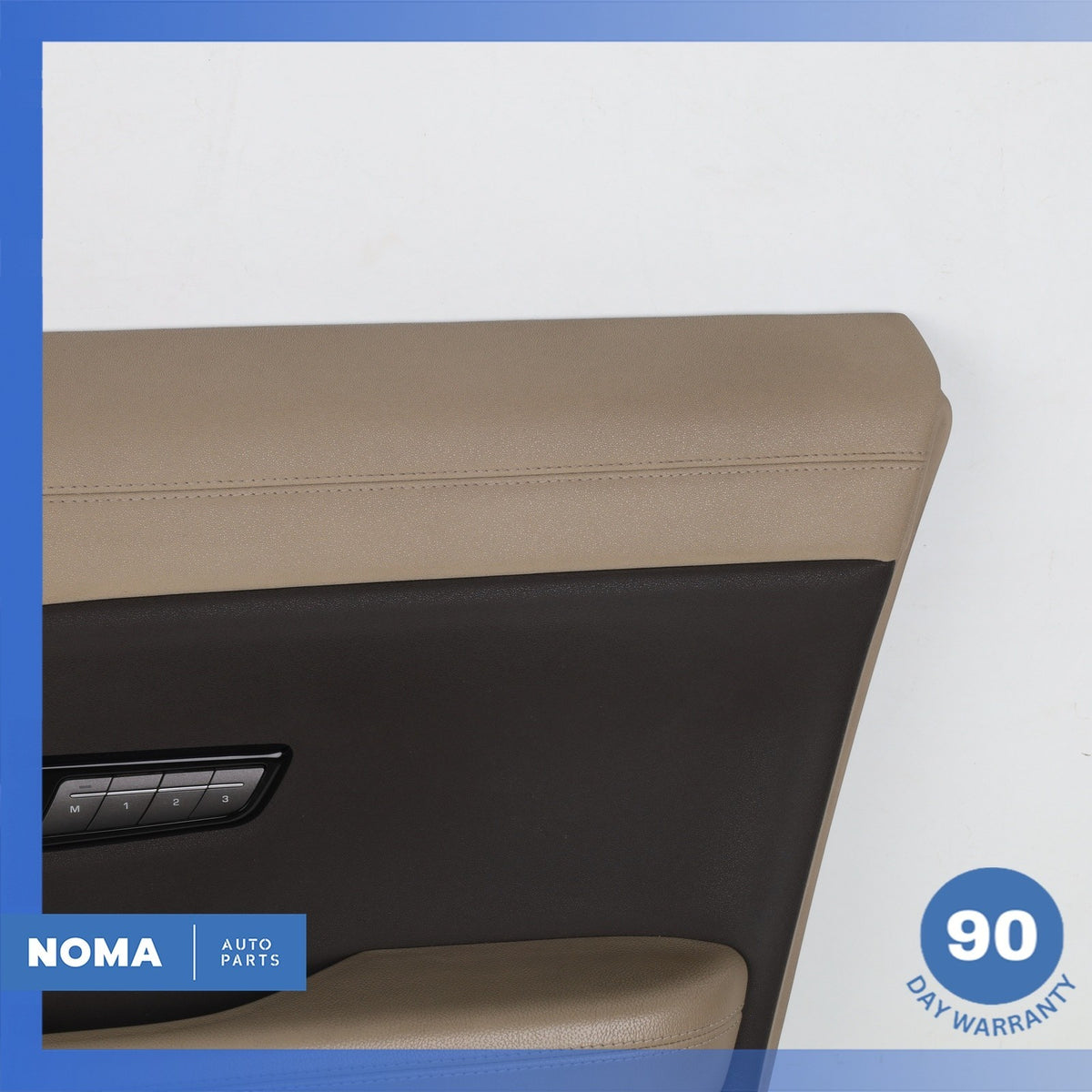 12-19 Range Rover Evoque L538 4DR Front Right Door Trim Panel Assembly Beige OEM - photo 2