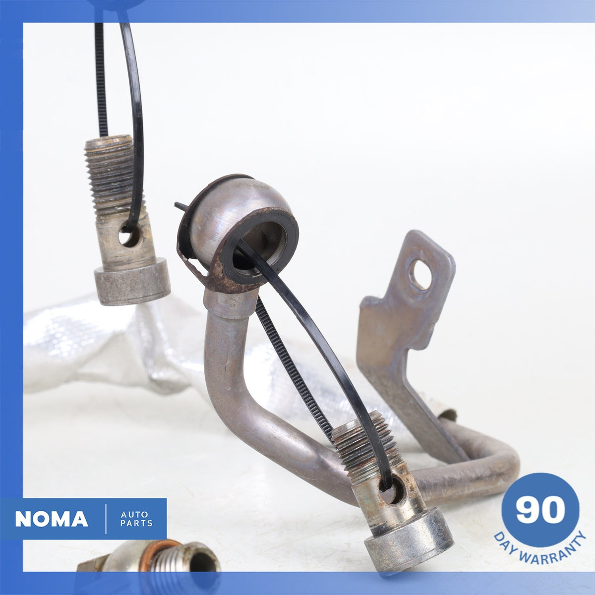 12-17 LR Range Rover L538 L550 XE 204PT Turbo Turbocharger Oil Line Set OEM - photo 2