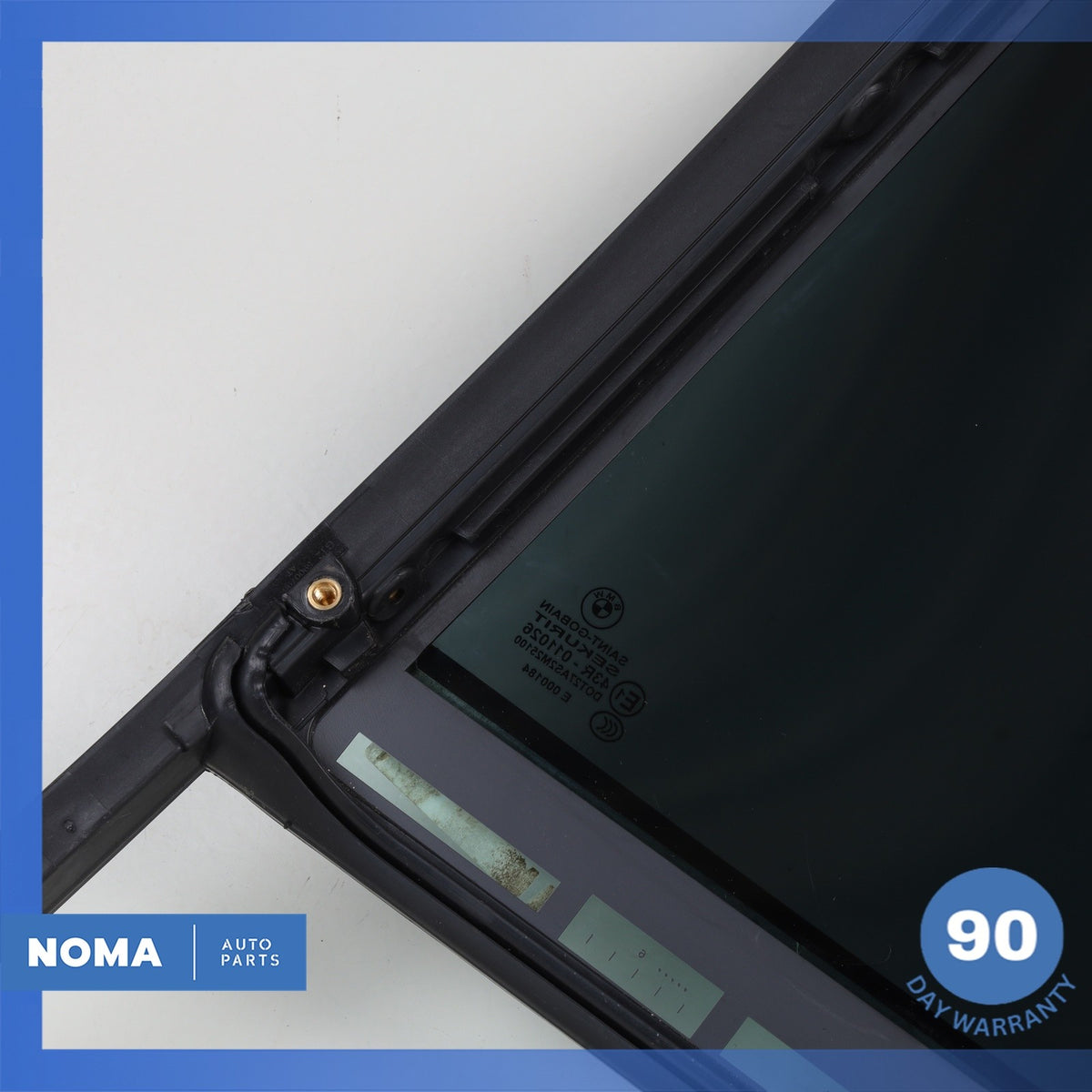 BMW G12 740i 750Li LWB Rear Right Side Door Quarter Window Glass OEM - photo 15