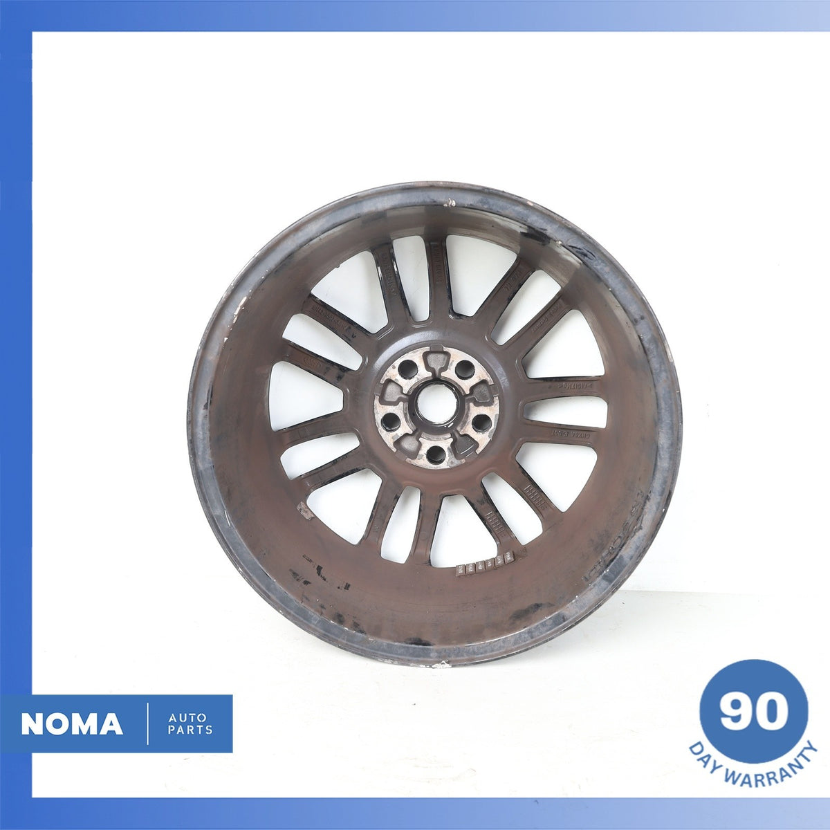 03-12 Land Rover Range Rover L322 HSE 8 x R19 19" Wheel Rim Black OEM - photo 10