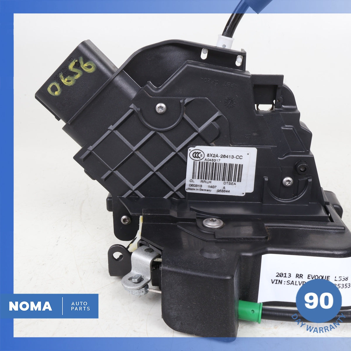 12-19 Range Rover Evoque L538 Rear Left Door Lock Latch Actuator w/ Bracket OEM - photo 6