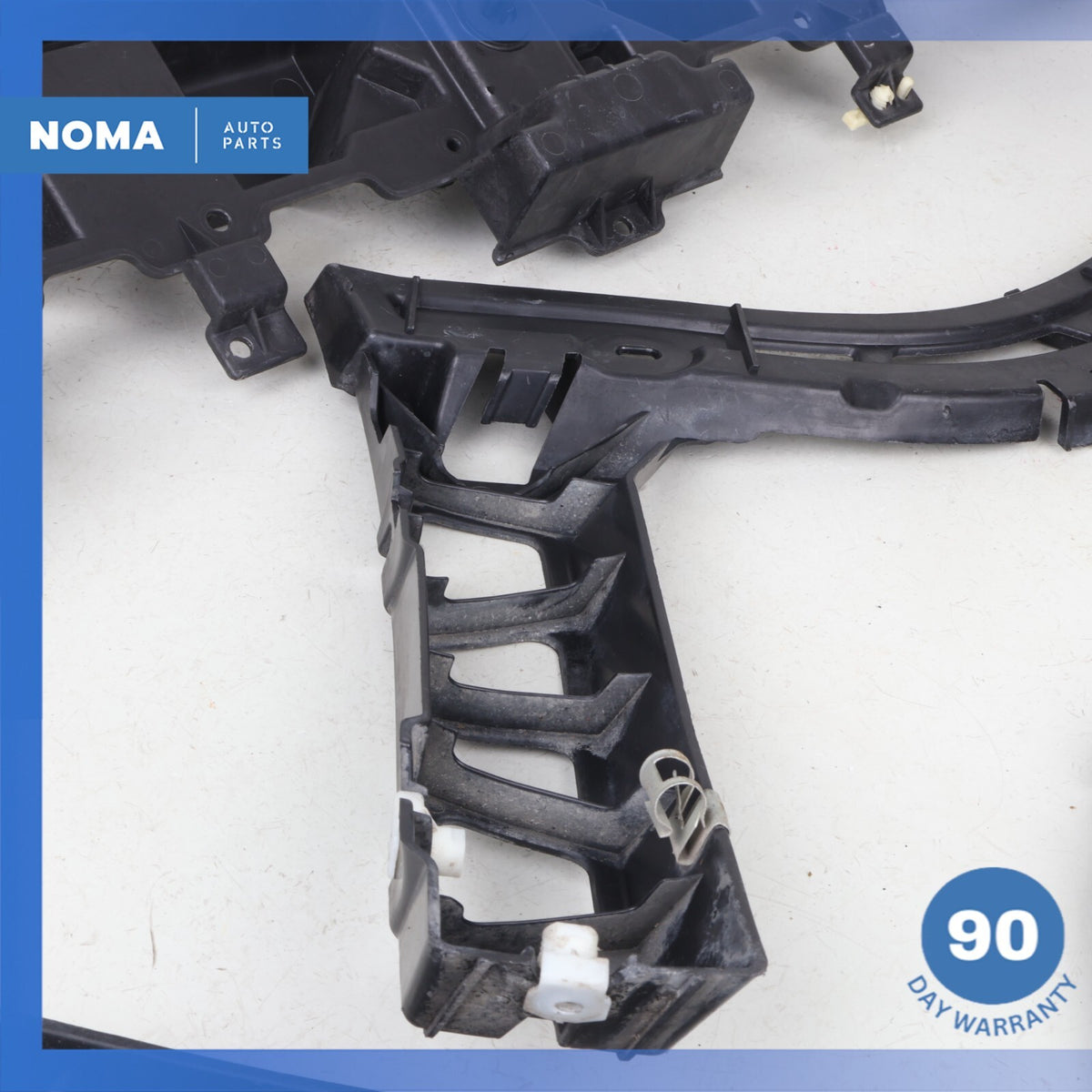 09-15 Jaguar X250 XF Rear Bumper Bracket Mount Support Set of 3 8X2317B861AD OEM - photo 7