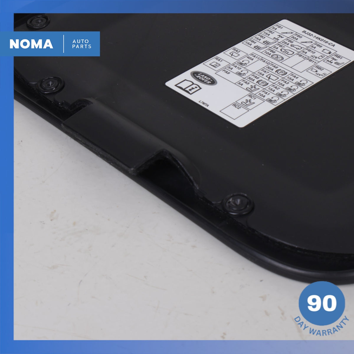 12-19 LR Range Rover Evoque L538 Rear Left Trunk Inner Cover Panel Trim OEM - photo 11