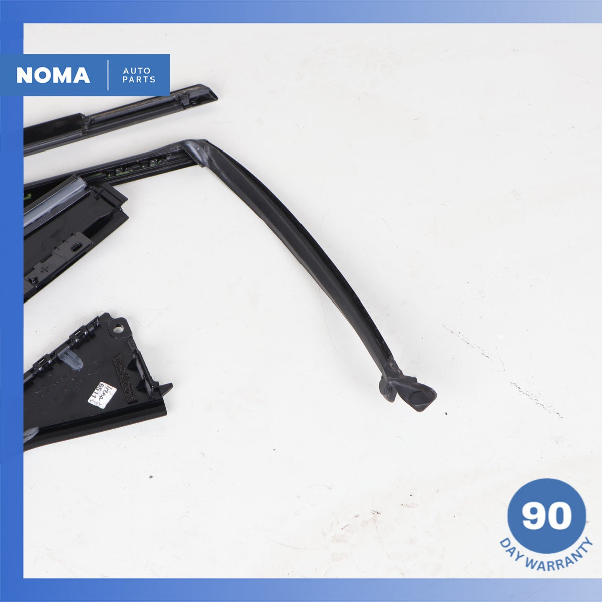 12-19 LR Range Rover Evoque L538 Rear Right Outer Door Window Molding Set OEM - photo 9